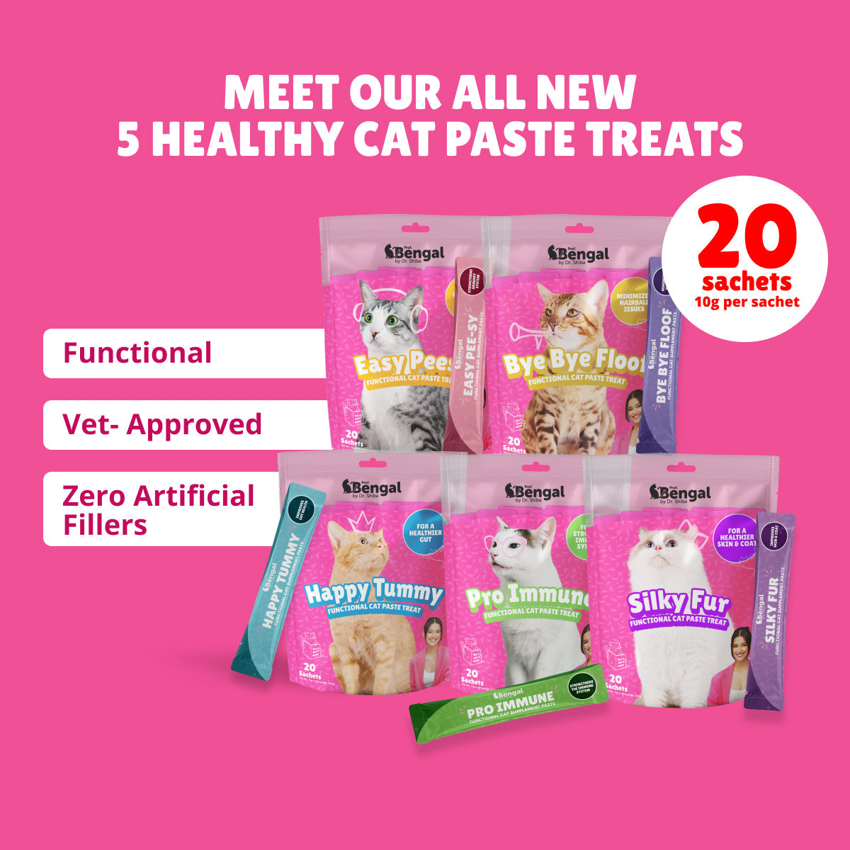 10+2 Prof. Bengal Cat Paste - Bye Bye Floof
