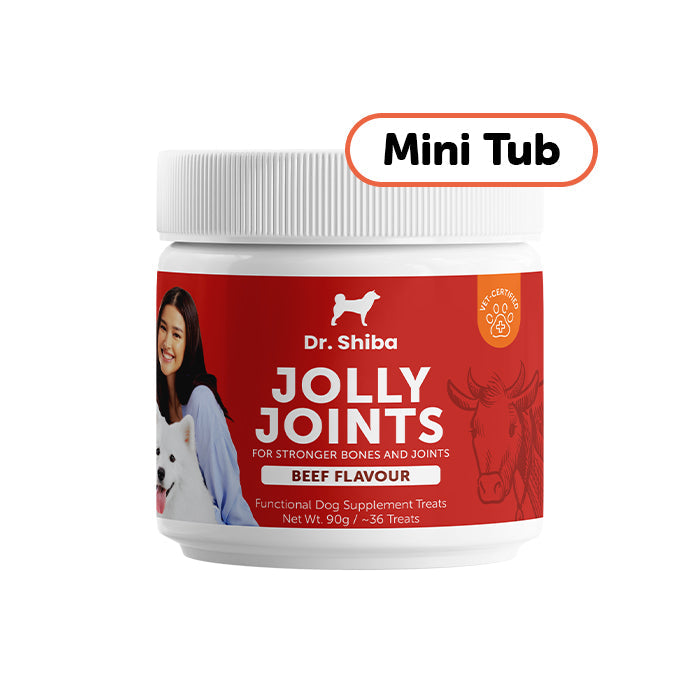 Jolly Joints - Mini Tub - Dog Supplement Treats For Healthy Hips & Joints