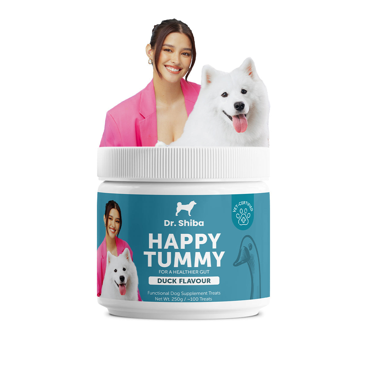 Happy Tummy - Probiotic Dog Supplement Treats For A Healthy Gut