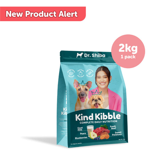2kg Dr. Shiba's Kind Kibble - Balanced & Complete Daily Nutrition for Dogs