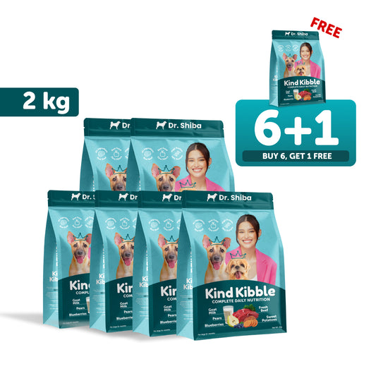 6+1 Dr. Shiba's Kind Kibble (2 kg)