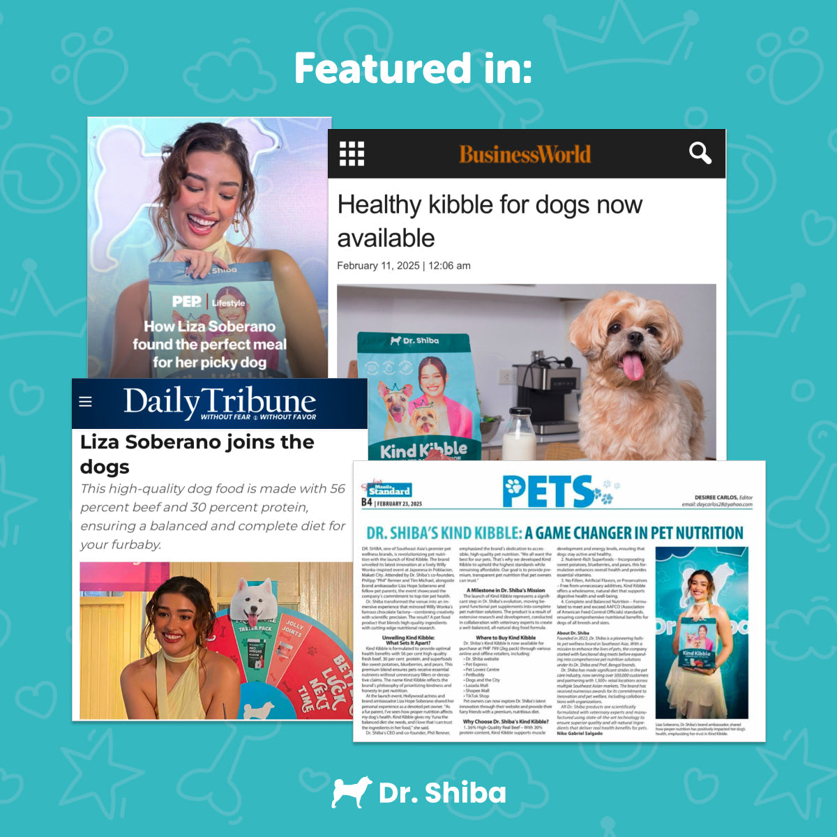8kg Dr. Shiba's Kind Kibble - Balanced & Complete Daily Nutrition for Dogs