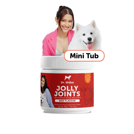 Jolly Joints - Mini Tub - Dog Supplement Treats For Healthy Hips & Joints