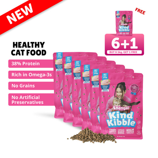 6+1 Prof. Bengal Kind Kibble 1kg