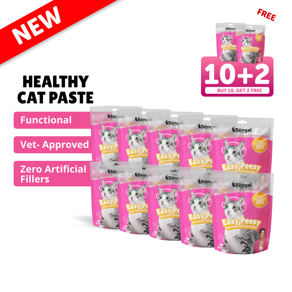 10+2 Prof. Bengal Cat Paste - Easy Peesy