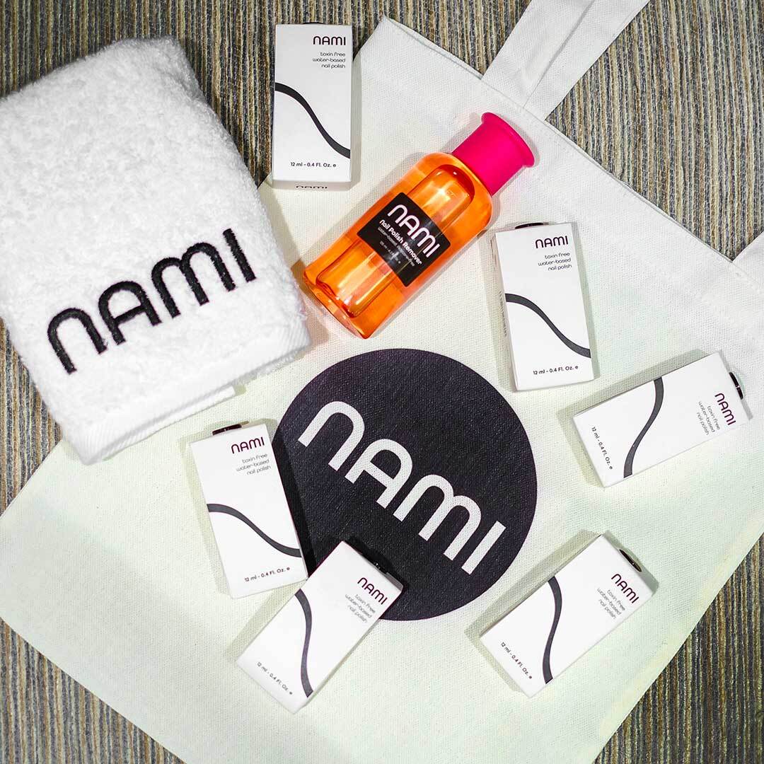 nami natural - water-based nail polish remover