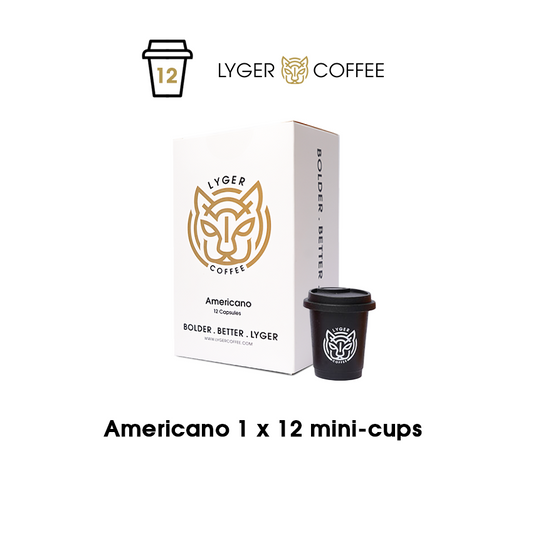 Lyger Americano (12 Mini Cups)