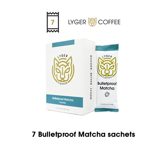 Lyger Bulletproof Matcha Flavour (7 sachets)
